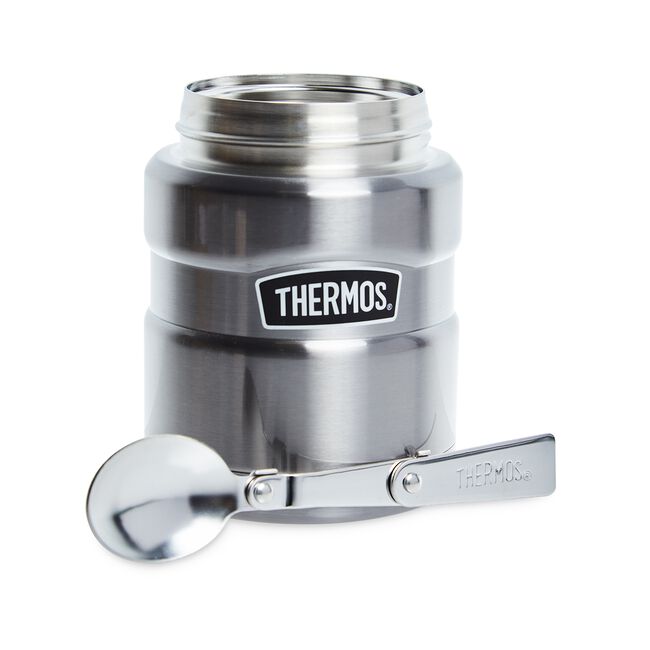 Thermos 710ml King Food Flask - Gunmetal 