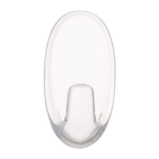 Command Small Oval Clear Hooks 