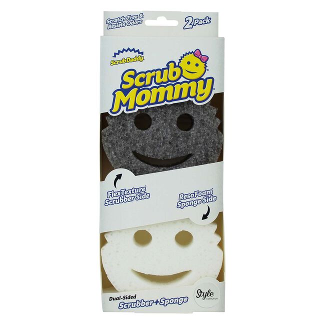 Scrub Mommy Grey Twin Pack