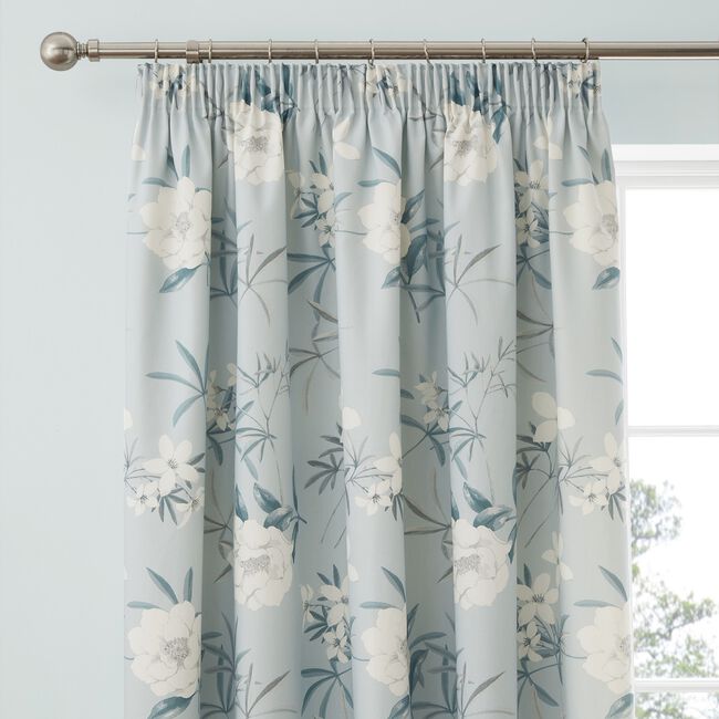 DREAMS & DRAPES EVE DUCK EGG 66x54 Curtain