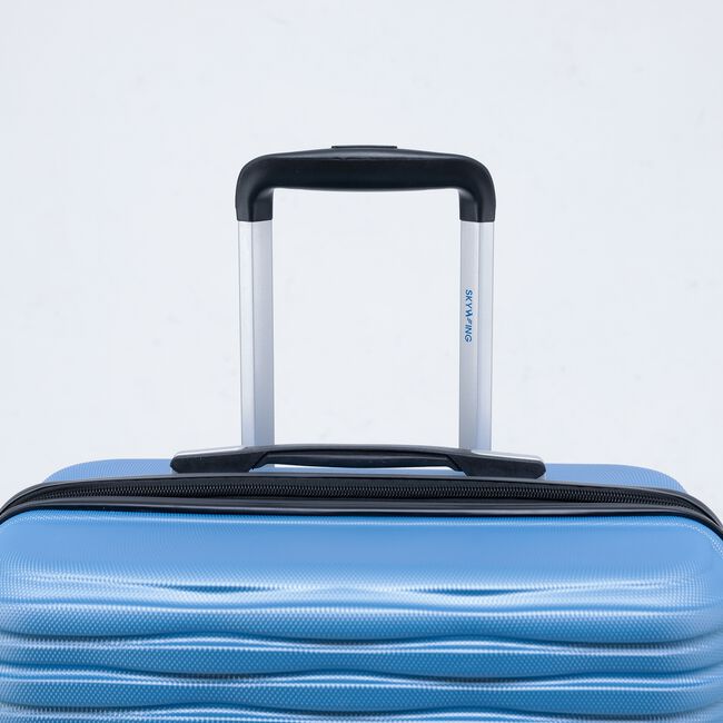Cabin Size Lightweight Hardshell Luggage - Blue