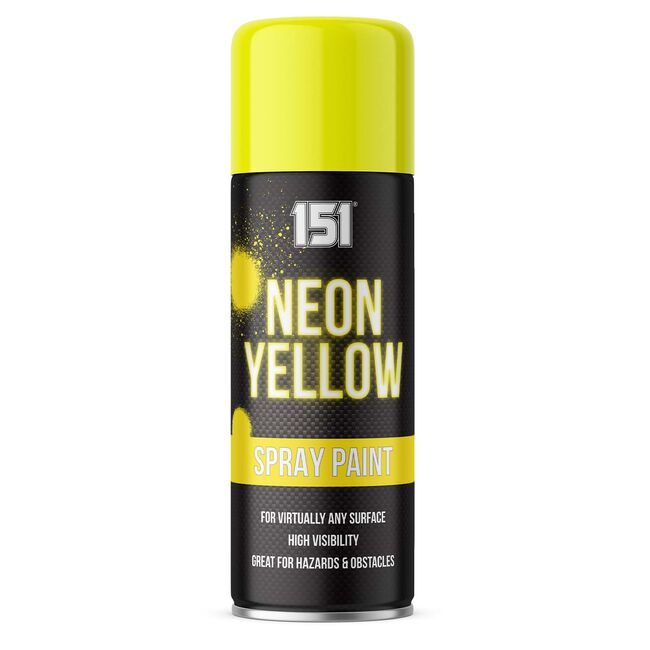 Neon Yellow Spray Paint 400ml