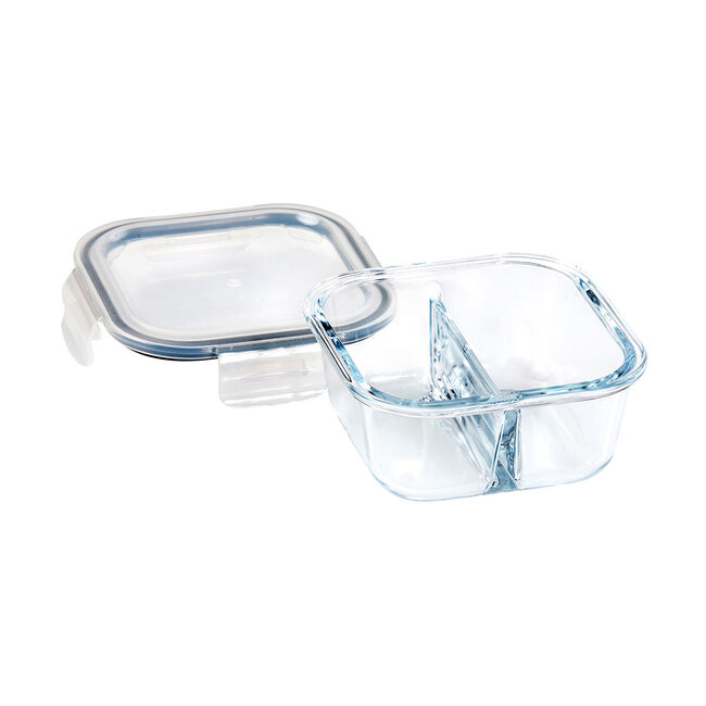 Wiltshire 500ml Square Container with 2 Divider