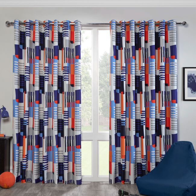 BLACKOUT & THERMAL RYLEY MULTI 66x54 Curtain