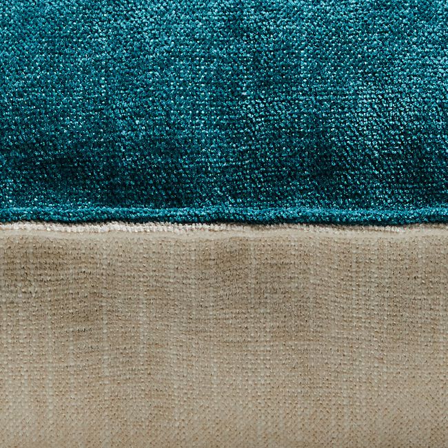 REVERSIBLE CHENILLE TEAL 2PK 45X45 Cushion Covers