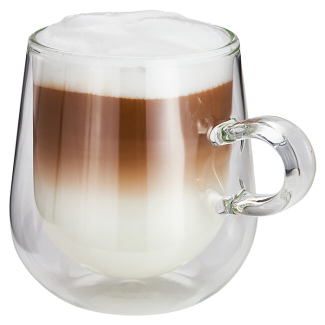 Judge 2 Double Wall 325ml Glass Latte Coffee Cup