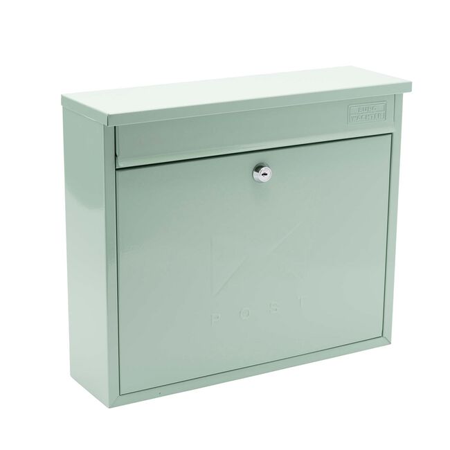 Steel Letterbox Elegance Chartwell Green 