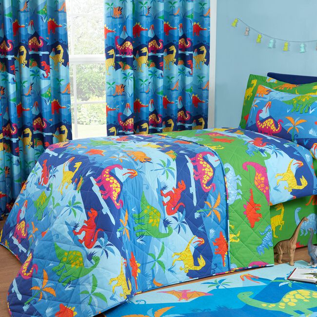 Dino Crew Bedspread 200cm x 220cm