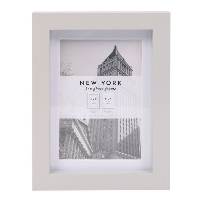 4X6 NEW YORK GREY Photo Frame