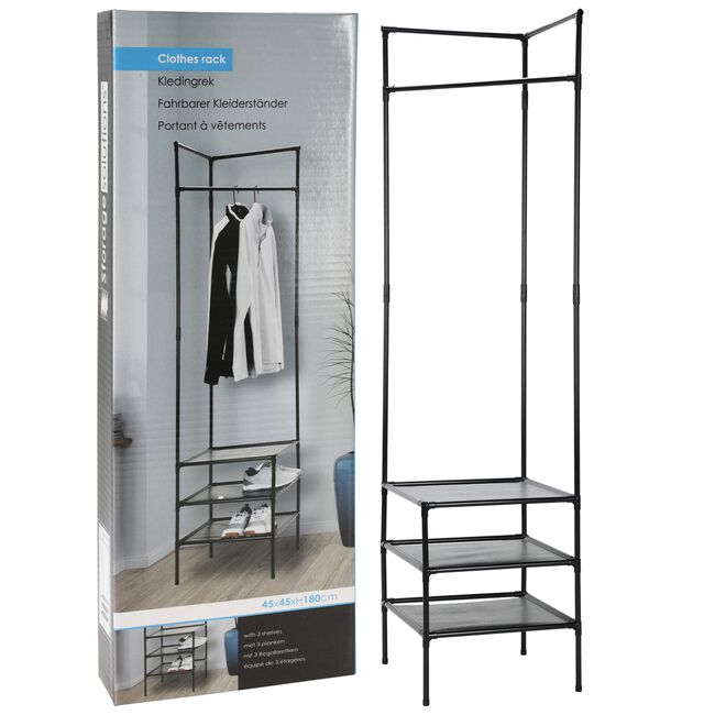 Metal Clothing Rack 3 Tier