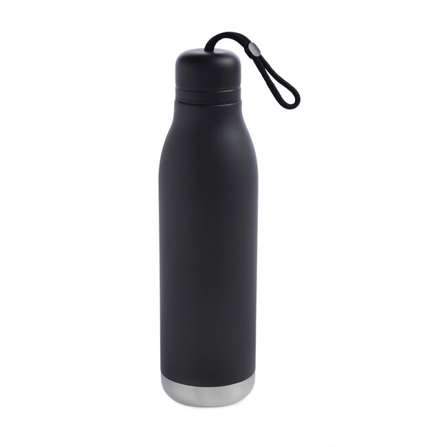 BodyGo Double Wall Water Bottle Flask 500ml -Black