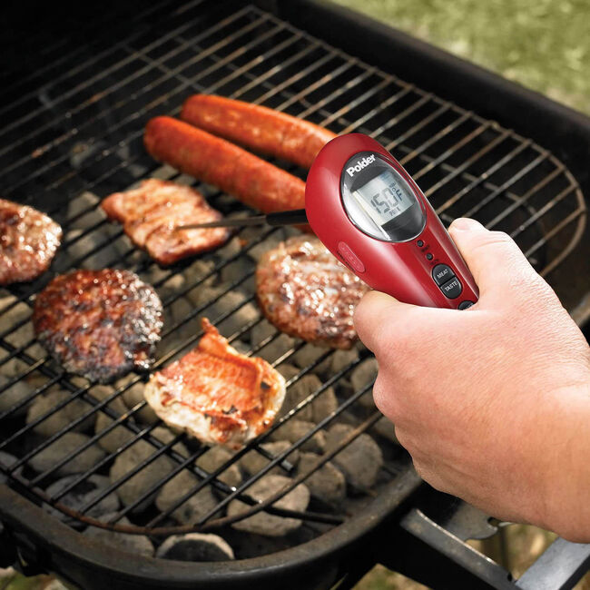 Polder Safe Serve Digital Meat Thermometer 