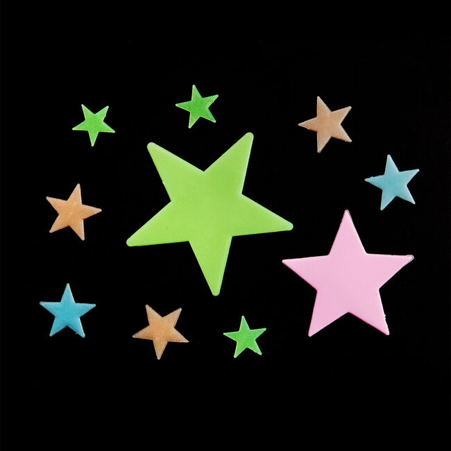 Glow In The Dark Star Stick-Ons