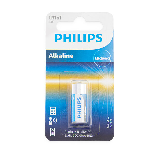Philips Power Alkaline LR1/MN9100 1.5V