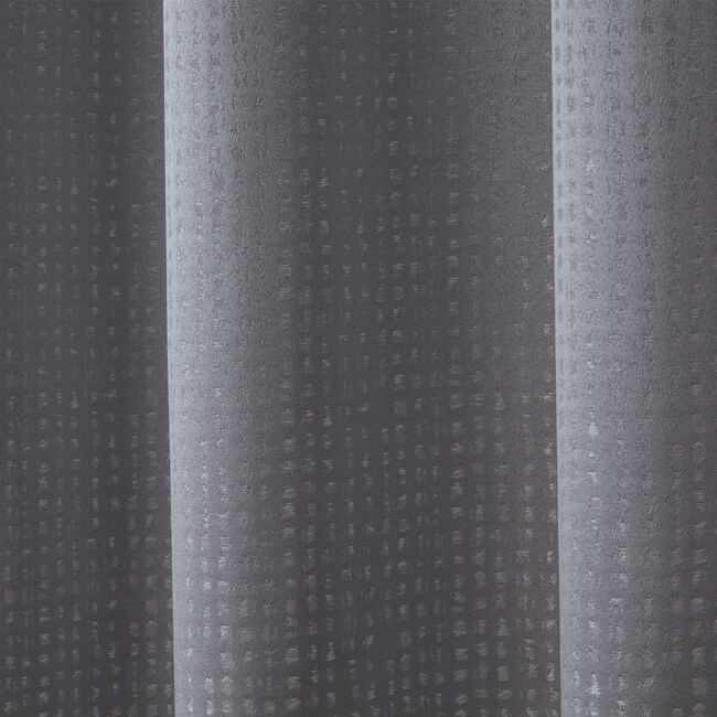 BLACKOUT & THERMAL DASH SILVER 66x54 Curtain
