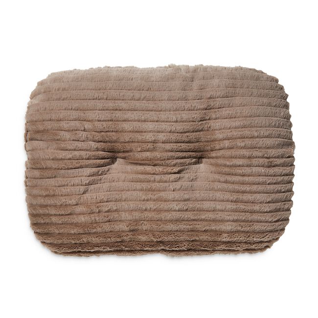 Small Plush Pet Cushion - Natural