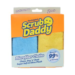 Scrub Daddy Damp Duster Towel (2-Count), Gray