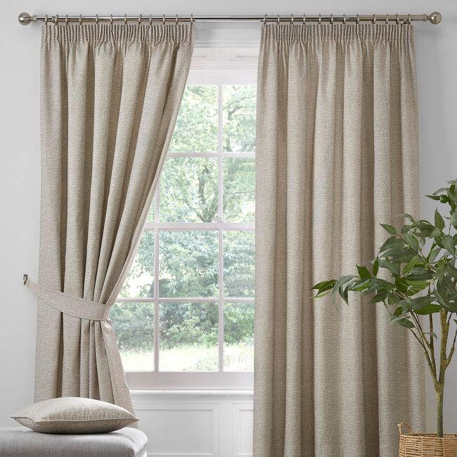 DREAMS & DRAPES Pembrey Natural 90x90 Curtain