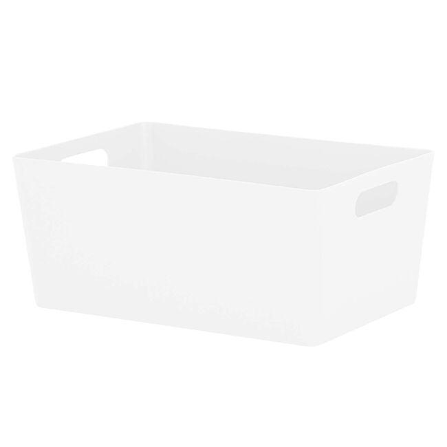 Studio 2 Etched White 4.02 Storage Basket