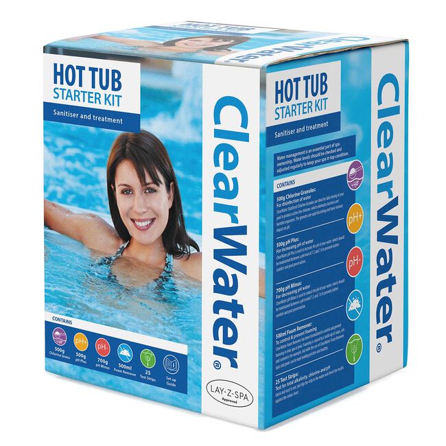 Clear Water Hot Tub Starter Kit