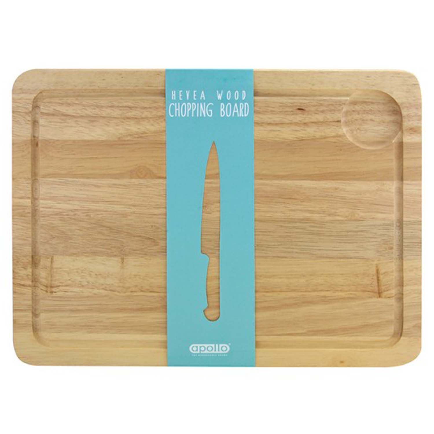 Apollo Rubberwood Endgrain Block Chopping Board Home Store More