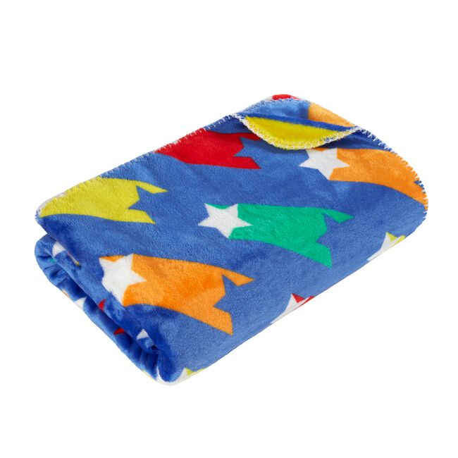 Shooting Stars Throw 120cm x 150cm - Blue