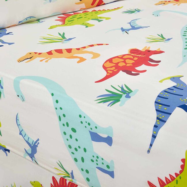 DINO LAND Junior Bed Fitted Sheet