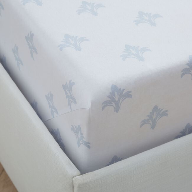 WINONA CHAMBRAY Single Fitted Sheet