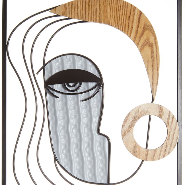 Changing Faces Metal Wall Art 31.1cm X 89.5cm