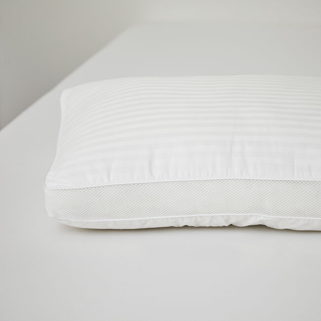 Bonne Nuit Cotton Stripe Pillow