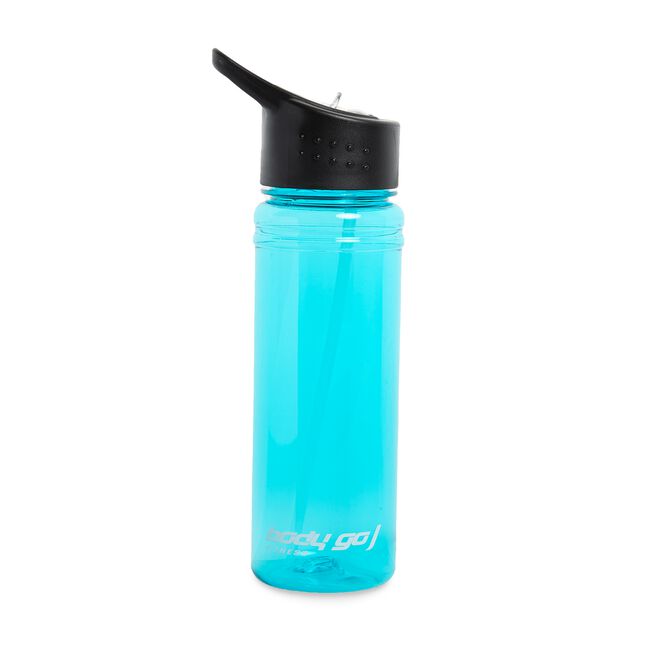 BodyGo Fitness Straw Top Bottle 750ml - Turquoise