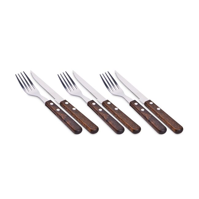 Premium BBQ Cutlery Set 6 Pack