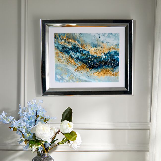 Coastal Breeze Jewelled Wall Art