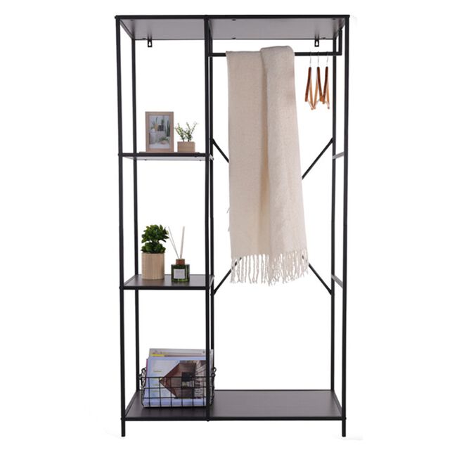 Metal Wall Shelf - Black