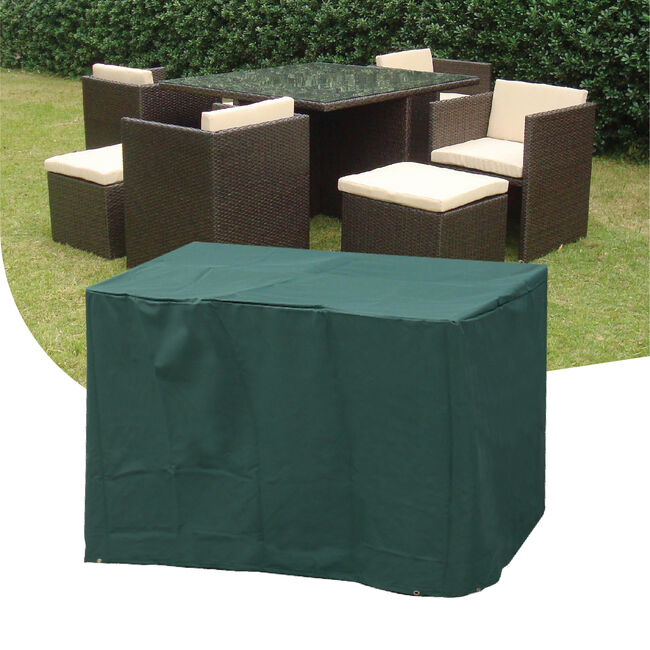 Deluxe Rattan Cube Furniture Cover 380GSM