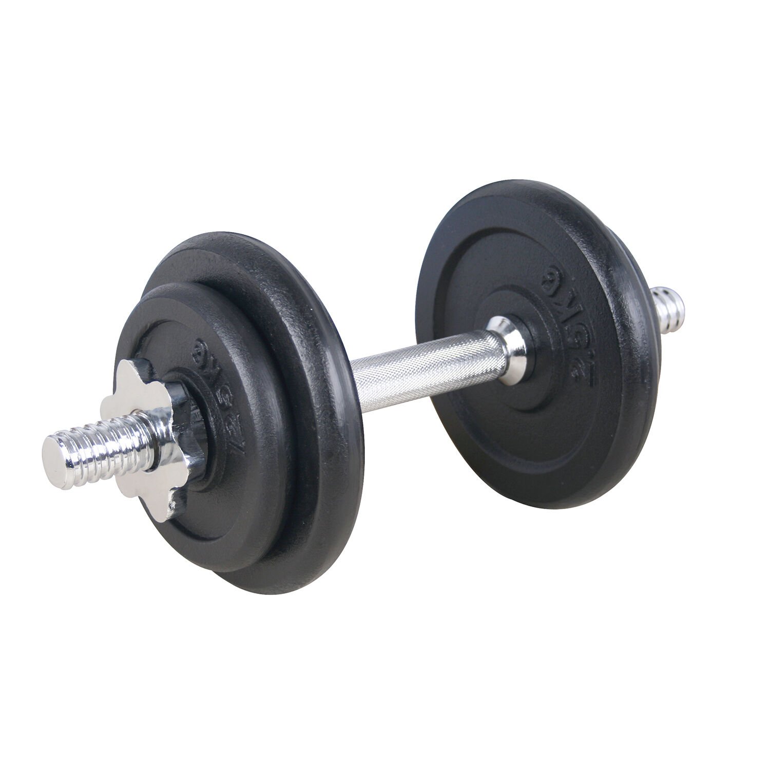 Cast iron gym discount set