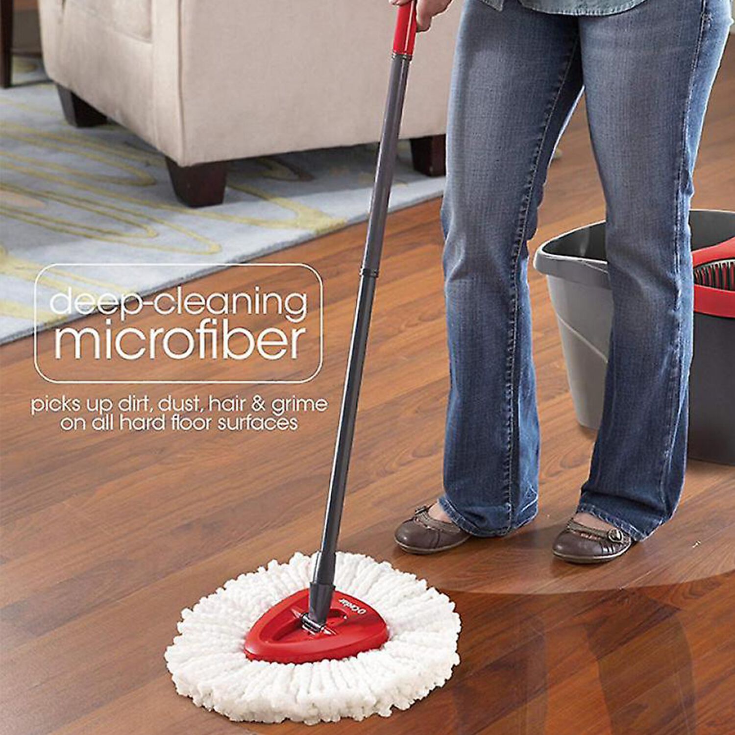 Vileda Spin and Clean Floor Mop and Bucket Set, Brand New Boxed Fast  Delivery