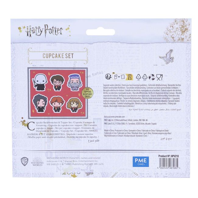 Harry Potter 24Pc Characters Cupcake Set