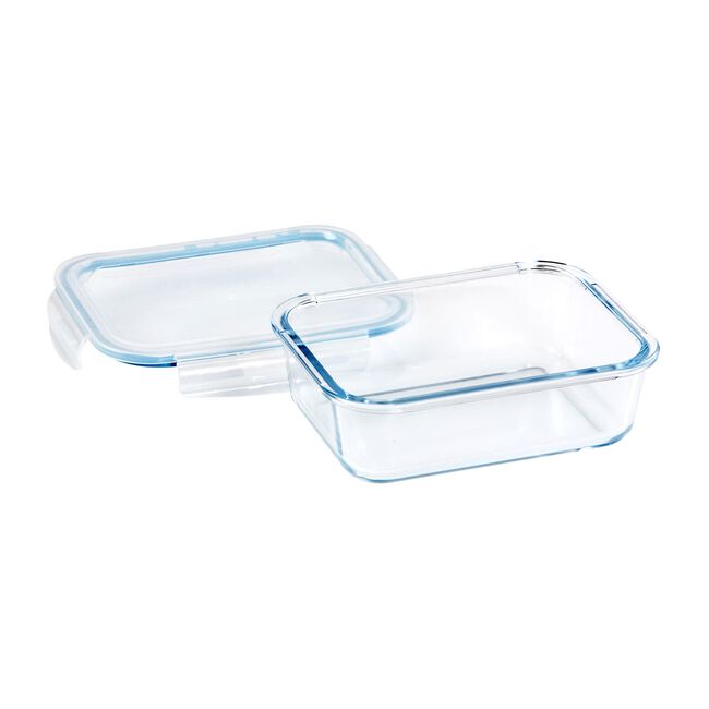 WILTSHIRE 1L Rectangle Glass Container