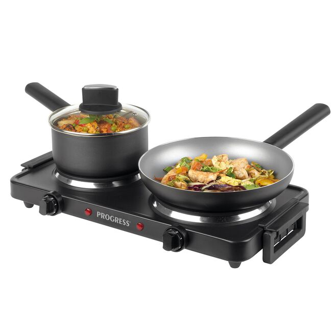 Progress Twin Burner Hot Plate