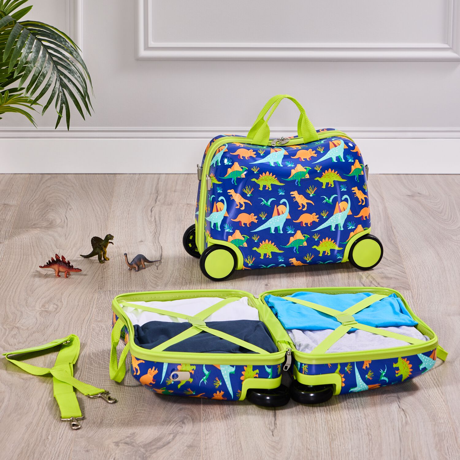 Kids Travel Suitcase Blue