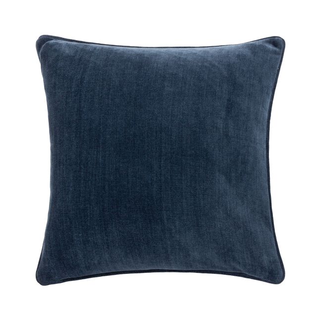 YARD HEAVY CHENILLE NAVY  50x50 Cushion