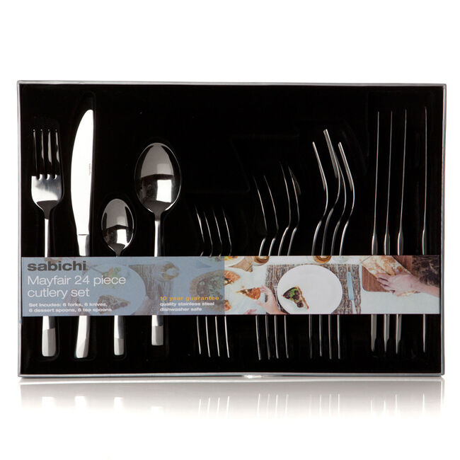 Sabichi Mayfair Cutlery Set - 24 Piece