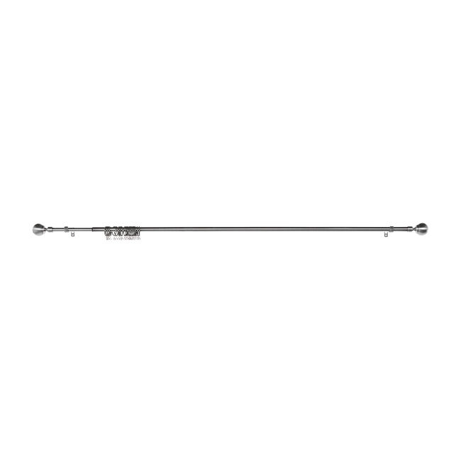 EXTENDABLE BALL 19mm 170-300cm Brushed Nickel