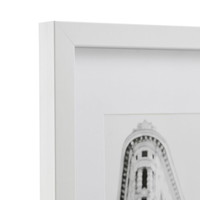 A4 NEW YORK WHITE Photo Frame