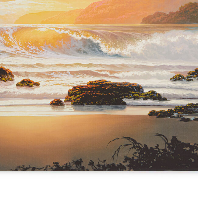 The Golden Surge Canvas