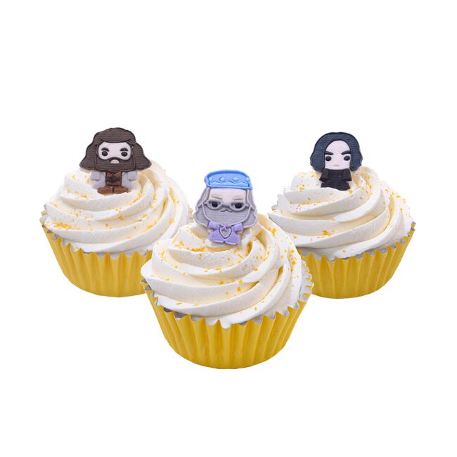 Harry Potter Characters 6 Edible Cupcake Toppers