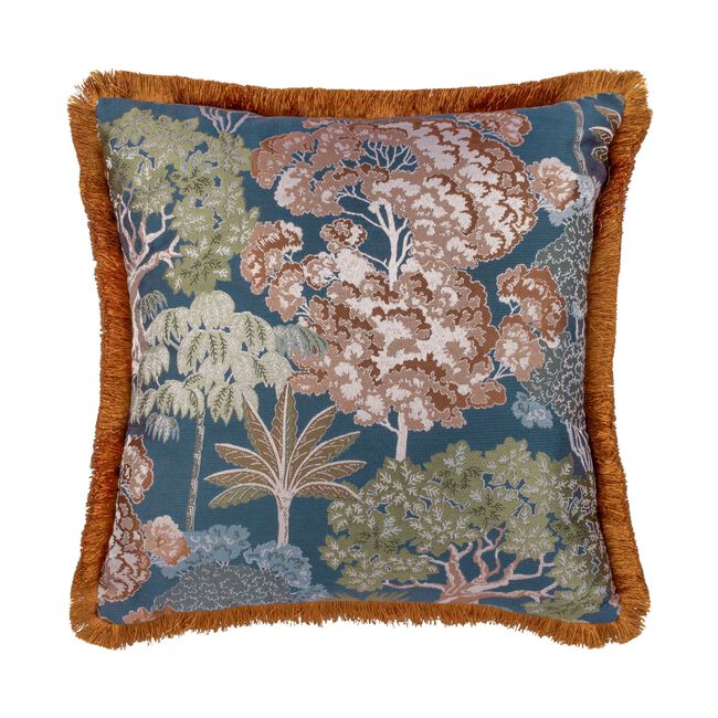 WYLDER WOODLANDS NAVY  55x55 Cushion