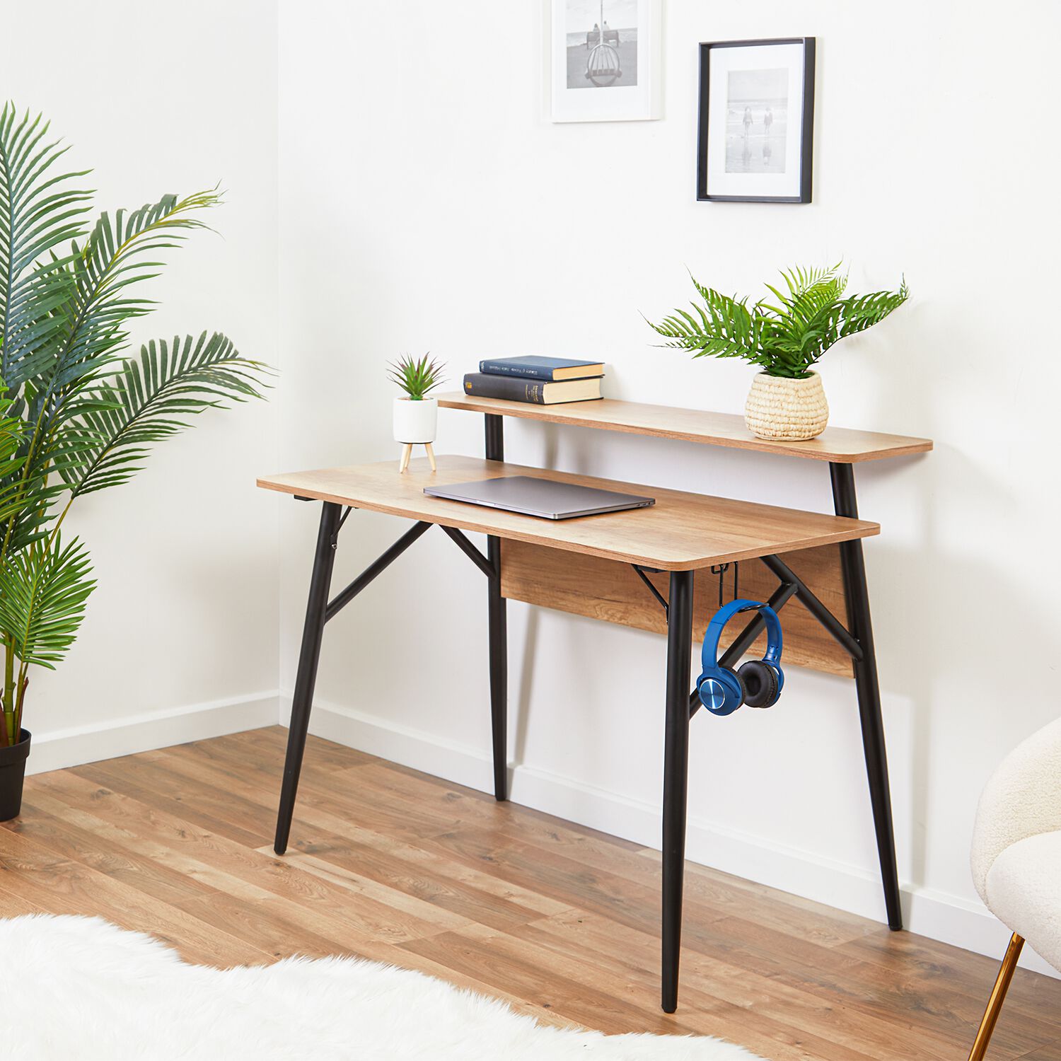 diy raising desk