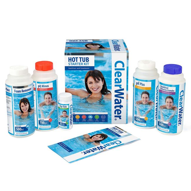 Clear Water Hot Tub Starter Kit